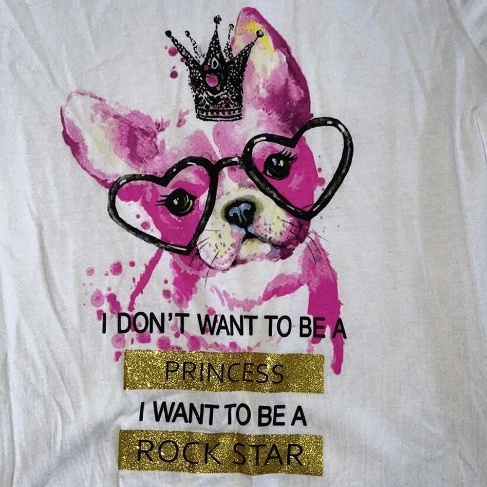 CRB Girl | Purple Plaid Button Up and Graphic Tee